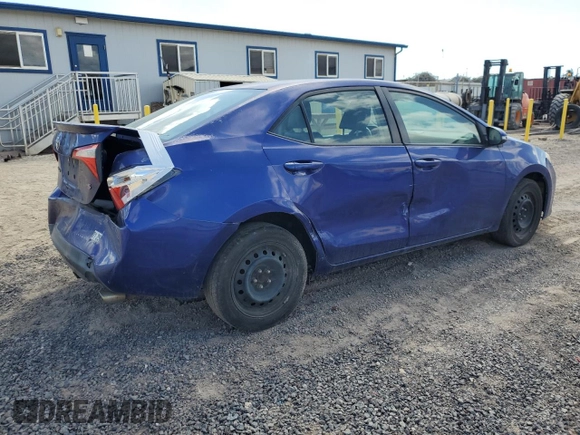 2014 Toyota Corolla L with VIN 5YFBURHE9EP040382, listed as a Copart auction lot 65289415 with 105,778 mi miles and Salvage title. Bid and sale history available at DreamBid. Image 3.