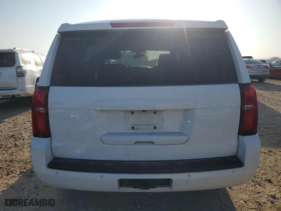 2017 Chevrolet Tahoe Commercial with VIN 1GNLCDEC8HR238417, listed as a Copart auction lot 50503545 with 0 mi miles and Clean Title. Bid and sale history available at carsss.com. Image 6.