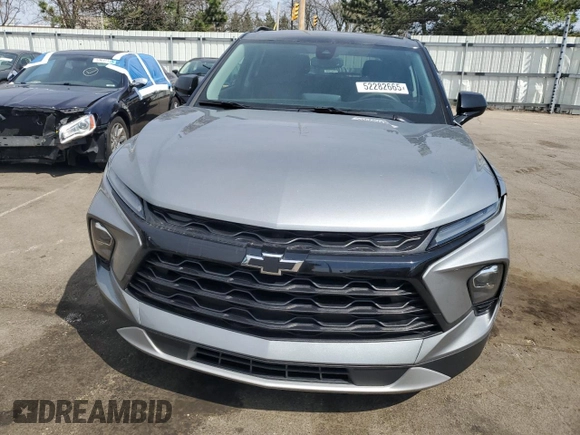 2024 Chevrolet Blazer LT with VIN 3GNKBCR46RS177417, listed as a Copart auction lot 52282665 with 18,090 mi miles and Salvage title. Bid and sale history available at DreamBid. Image 5.