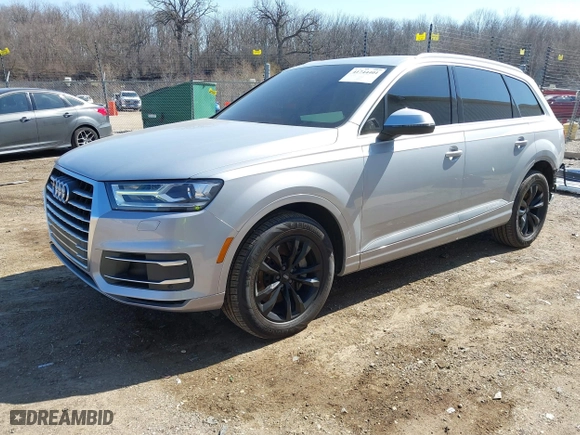 2017 Audi Q7 Premium Plus with VIN WA1LAAF75HD047785, listed as a IAAI auction lot 41744401 with 108,833 mi miles. Bid and sale history available at carsss.com. Image 20.