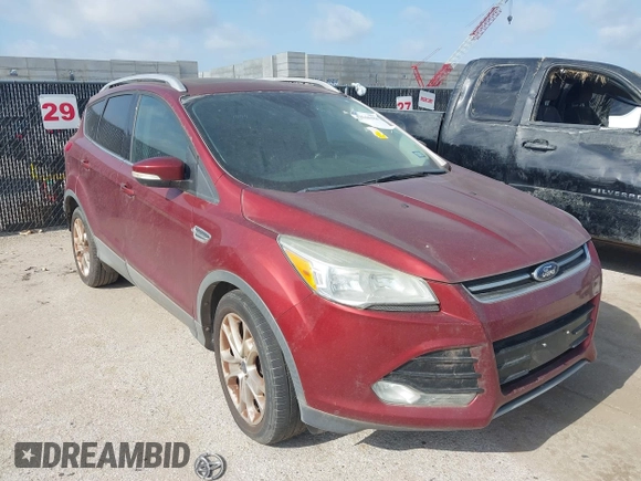 2014 Ford Escape Titanium с VIN 1FMCU0J90EUA93578, выставлен на аукционе IAAI как лот 42546384 с пробегом 225 884 миль миль и . История ставок и продаж доступна на DreamBid. Изображение 1.