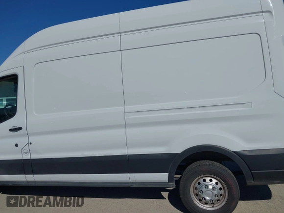 2023 Ford Transit Cargo with VIN 1FTBR2X82PKA33456, listed as a IAAI auction lot 41856428 with 54,088 mi miles and . Bid and sale history available at DreamBid. Image 14.