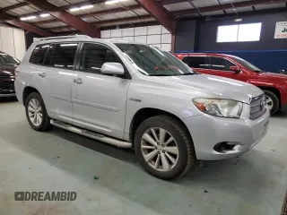 2010 Toyota Highlander Hybrid with VIN JTEBW3EH0A2045089, listed as a Copart auction lot 87720575 with 155,505 mi miles and Salvage Title. Bid and sale history available at carsss.com. Image 4.