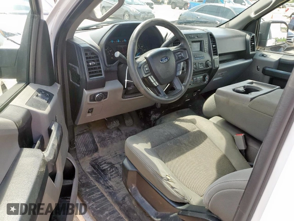 2016 Ford F-150 XL with VIN 1FTMF1C89GKF46916, listed as a Copart auction lot 58996645 with 110,102 mi miles and Salvage title. Bid and sale history available at DreamBid. Image 8.