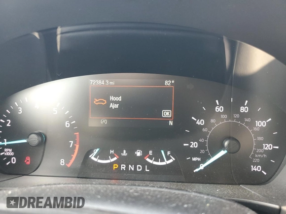 2020 Ford Escape SE с VIN 1FMCU9G67LUB68257, выставлен на аукционе Copart как лот 60605575 с пробегом 72 384 миль миль и Списание • Salvage title. История ставок и продаж доступна на DreamBid. Изображение 9.