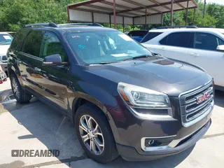 2016 GMC Acadia SLT z VIN 1GKKVSKD1GJ239068, wystawiony jako IAAI lot #42501235 z przebiegiem 141 151 mil mil oraz . Historia ofert i sprzedaży dostępna na DreamBid. Obrazek 1.