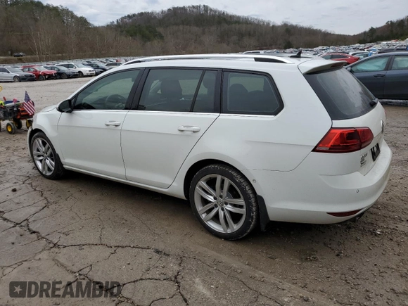 2016 Volkswagen Golf SportWagen TSI S with VIN 3VWC17AU9GM523851, listed as a Copart auction lot 45920874 with 94,924 mi miles. Bid and sale history available at carsss.com. Image 2.