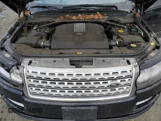 2015 Land Rover Range Rover Autobiography with VIN SALGV2TFXFA217448, listed as a Copart auction lot 81791184 with 102,703 mi miles and Salvage title. Bid and sale history available at DreamBid. Image 12.