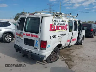 2010 Ford Econoline Cargo Commercial with VIN 1FTNE2EW6ADA38777, listed as a IAAI auction lot 41557940 with 176,936 mi miles and . Bid and sale history available at DreamBid. Image 4.