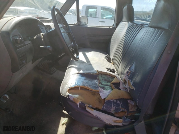 1996 Ford F-150 Special with VIN 1FTEF15Y1TLB21017, listed as a Copart auction lot 76508814 with 0 mi miles and Salvage Title. Bid and sale history available at carsss.com. Image 7.