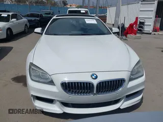 2015 BMW 6 Series 640i with VIN WBA6A0C56FD318007, listed as a IAAI auction lot 42041430 with 78,281 mi miles. Bid and sale history available at carsss.com. Image 12.