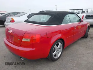 2005 Audi A4 1.8T with VIN WAUAC48H15K008713, listed as a IAAI auction lot 41558395 with Not Provided miles. Bid and sale history available at carsss.com. Image 4.