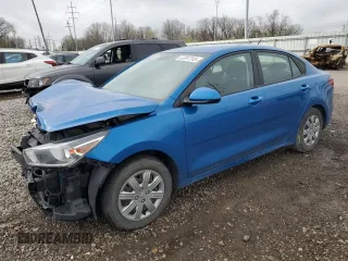 2022 Kia Rio S with VIN 3KPA24AD5NE431360, listed as a Copart auction lot 52287245 with 81,019 mi miles and Salvage Title. Bid and sale history available at carsss.com. Image 1.