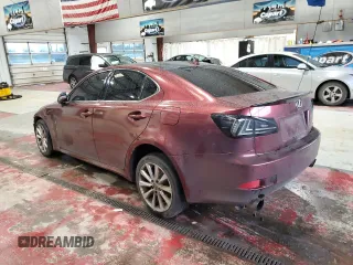 2009 Lexus IS 250 z VIN JTHCK262392028533, wystawiony jako Copart lot #57808545 z przebiegiem 111 279 mil mil oraz Szkody całkowita. Historia ofert i sprzedaży dostępna na DreamBid. Obrazek 2.