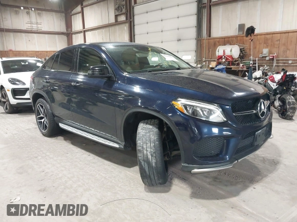 2016 Mercedes-Benz GLE 450 AMG z VIN 4JGED6EB8GA026188, wystawiony jako IAAI lot #42060491 z przebiegiem 73 856 mil mil oraz . Historia ofert i sprzedaży dostępna na DreamBid. Obrazek 1.