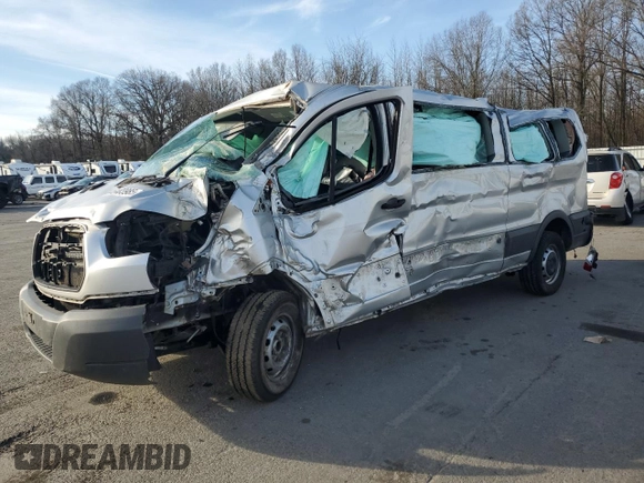 2018 Ford Transit Passenger XL с VIN 1FBZX2ZM5JKB12582, выставлен на аукционе Copart как лот 46403985 с пробегом Не указан миль и Списание • Salvage title. История ставок и продаж доступна на DreamBid. Изображение 1.