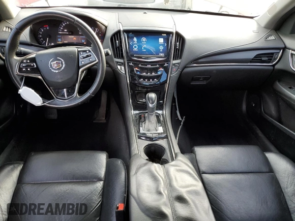 2013 Cadillac ATS with VIN 1G6AA5RX2D0141269, listed as a Copart auction lot 50151535 with 179,506 mi miles and Salvage title. Bid and sale history available at DreamBid. Image 8.