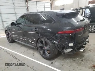 2021 Jaguar F-Pace SVR z VIN SADCZ2EE0MA666542, wystawiony jako Copart lot #41854235 z przebiegiem 28 523 mil mil oraz Szkoda całkowita • Salvage title. Historia ofert i sprzedaży dostępna na DreamBid. Obrazek 2.