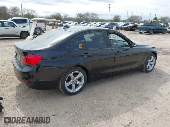 2015 BMW 3 Series 328i with VIN WBA3A5G56FNS88950, listed as a IAAI auction lot 41531888 with 93,464 mi miles. Bid and sale history available at carsss.com. Image 4.