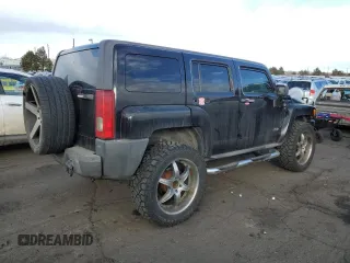 2007 Hummer H3 SUV with VIN 5GTDN13E578105671, listed as a Copart auction lot 43462365 with 266,933 mi miles and Clean Title. Bid and sale history available at DreamBid. Image 3.