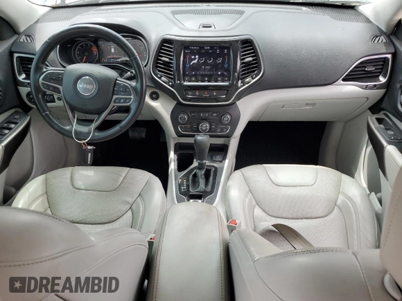 2019 Jeep Cherokee Limited with VIN 1C4PJLDX9KD470978, listed as a Copart auction lot 55877405 with 89,408 mi miles and Non repairable. Bid and sale history available at DreamBid. Image 8.
