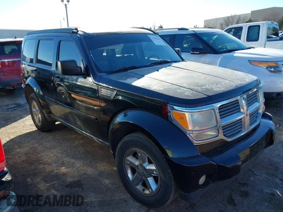 2007 Dodge Nitro SLT with VIN 1D8GT58K67W548683, listed as a IAAI auction lot 41484106 with 198,930 mi miles. Bid and sale history available at carsss.com. Image 1.