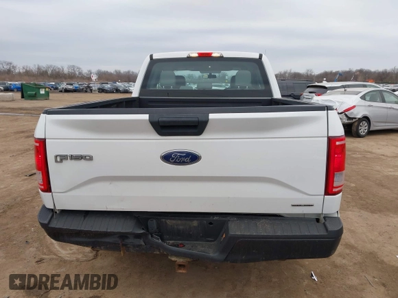 2015 Ford F-150 XL with VIN 1FTEX1C89FFC28643, listed as a IAAI auction lot 41740605 with 317,438 mi miles. Bid and sale history available at carsss.com. Image 16.