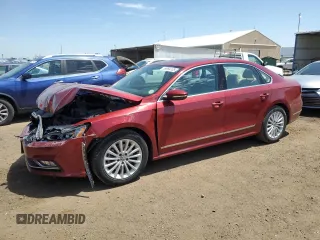 2017 Volkswagen Passat SE with VIN 1VWBT7A35HC079741, listed as a Copart auction lot 59994105 with 136,309 mi miles and Salvage title. Bid and sale history available at DreamBid. Image 1.
