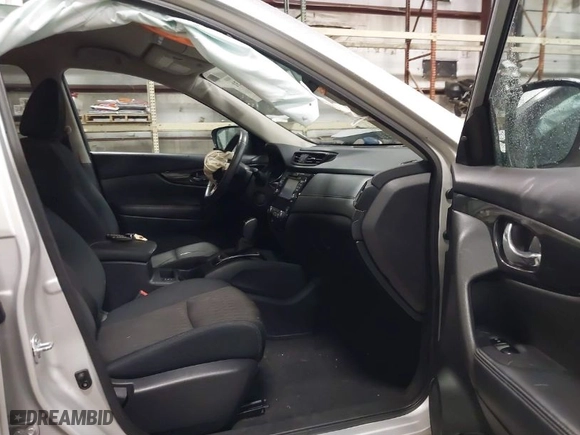 2017 Nissan Rogue S with VIN 5N1AT2MM2HC755810, listed as a IAAI auction lot 41454631 with 69666 miles. Bid and sale history available at carsss.com. Image 5.