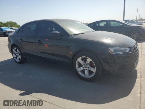2017 Audi A3 Sedan Premium with VIN WAUAUGFF8H1037670, listed as a Copart auction lot 59986454 with 93,356 mi miles and Salvage Title. Bid and sale history available at carsss.com. Image 4.
