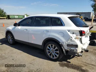 2014 Mazda CX-9 Grand Touring with VIN JM3TB3DA5E0431539, listed as a Copart auction lot 62418005 with 139,686 mi miles and Salvage title. Bid and sale history available at DreamBid. Image 2.