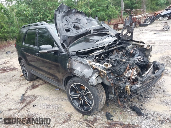 2015 Ford Explorer Sport z VIN 1FM5K8GT5FGA24837, wystawiony jako IAAI lot #42204797 z przebiegiem Nie podano mil oraz . Historia ofert i sprzedaży dostępna na DreamBid. Obrazek 1.