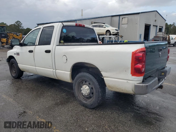 2008 Dodge 2500 ST with VIN 3D7KR28D18G240754, listed as a Copart auction lot 79424804 with Not Provided miles and Salvage Title. Bid and sale history available at DreamBid. Image 2.