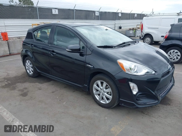 2017 Toyota Prius One with VIN JTDKDTB37H1596977, listed as a IAAI auction lot 42053033 with 34,562 mi miles. Bid and sale history available at carsss.com. Image 1.