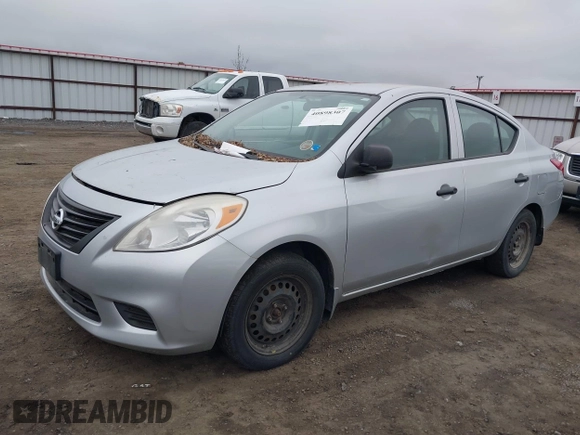 2012 Nissan Versa SL with VIN 3N1CN7AP5CL928853, listed as a IAAI auction lot 40898307 with 189,106 mi miles and . Bid and sale history available at carsss.com. Image 2.