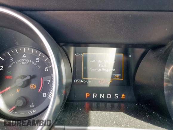 2022 Ford Mustang EcoBoost with VIN 1FA6P8TH8N5130419, listed as a Copart auction lot 57816625 with 27,375 mi miles and Salvage title. Bid and sale history available at DreamBid. Image 9.
