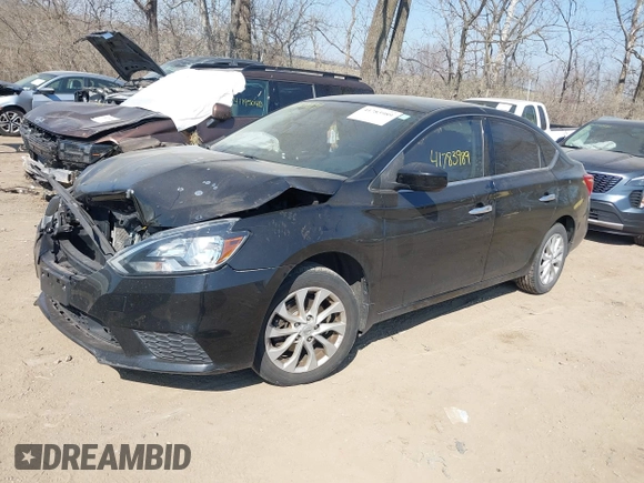 2018 Nissan Sentra S with VIN 3N1AB7APXJY293144, listed as a IAAI auction lot 41783989 with 87,308 mi miles and . Bid and sale history available at DreamBid. Image 2.