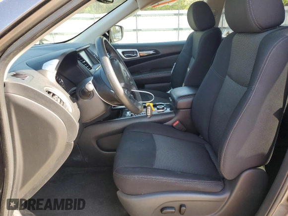 2018 Nissan Pathfinder SV z VIN 5N1DR2MM7JC673380, wystawiony jako Copart lot #52621935 z przebiegiem 101 334 mil mil oraz Szkoda całkowita • Salvage title. Historia ofert i sprzedaży dostępna na DreamBid. Obrazek 7.