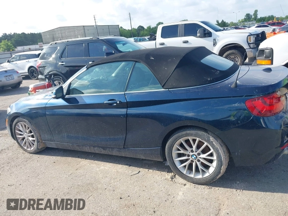 2015 BMW 2 Series 228i with VIN WBA1K5C58FV473737, listed as a IAAI auction lot 42383363 with Not provided miles and . Bid and sale history available at DreamBid. Image 14.