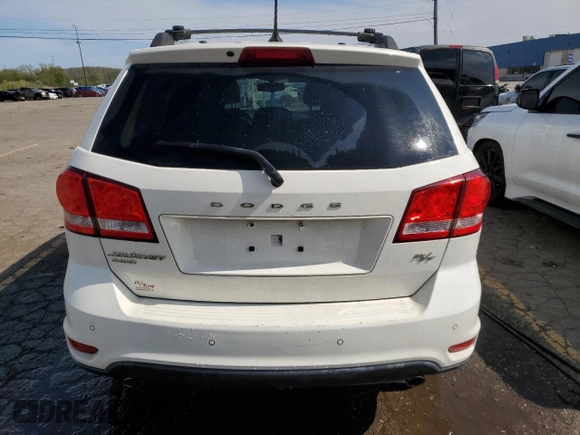 2016 Dodge Journey R/T with VIN 3C4PDDFG1GT116884, listed as a Copart auction lot 54901495 with 239,736 mi miles and Clean title. Bid and sale history available at DreamBid. Image 6.