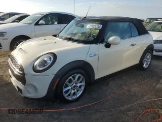 2019 MINI Convertible Cooper S with VIN WMWWG9C51K3E39923, listed as a Copart auction lot 77023164 with 37,225 mi miles and Non Repairable. Bid and sale history available at carsss.com. Image 1.