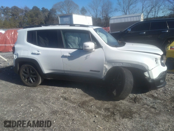 2017 Jeep Renegade Altitude with VIN ZACCJABB1HPF63868, listed as a IAAI auction lot 41282512 with 78,428 mi miles and . Bid and sale history available at DreamBid. Image 13.