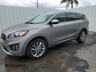 2017 Kia Sorento SXL z VIN 5XYPK4A58HG281643, wystawiony jako Copart lot #44520215 z przebiegiem 132 603 mil mil oraz Czysty tytuł • Clean title. Historia ofert i sprzedaży dostępna na DreamBid. Obrazek 1.