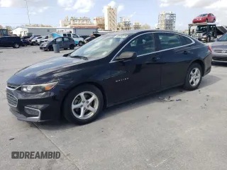 2018 Chevrolet Malibu LS with VIN 1G1ZB5ST0JF218212, listed as a Copart auction lot 48558075 with 125,525 mi miles and Salvage Title. Bid and sale history available at DreamBid. Image 1.