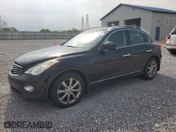 2011 Infiniti EX Journey with VIN JN1AJ0HR9BM854567, listed as a Copart auction lot 55018855 with 129,039 mi miles and Salvage title. Bid and sale history available at DreamBid. Image 1.