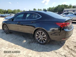 2016 Acura TLX Advance with VIN 19UUB2F77GA005343, listed as a Copart auction lot 71362304 with 124,115 mi miles and Salvage title. Bid and sale history available at DreamBid. Image 2.