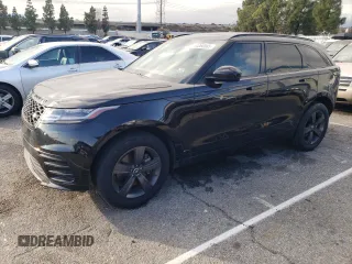 2020 Land Rover Range Rover Velar R-Dynamic S with VIN SALYK2FV6LA255268, listed as a Copart auction lot 44068565 with 56,923 mi miles and Clean Title. Bid and sale history available at carsss.com. Image 1.