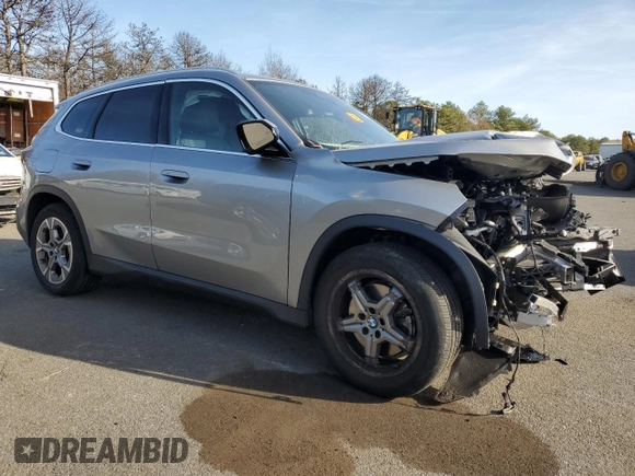 2023 BMW X1 xDrive28i with VIN WBX73EF03P5W10176, listed as a Copart auction lot 49379045 with Not Provided miles and Salvage Title. Bid and sale history available at DreamBid. Image 4.
