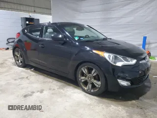 2012 Hyundai Veloster w/Gray Int z VIN KMHTC6AD8CU021518, wystawiony jako Copart lot #55635095 z przebiegiem 90 011 mil mil oraz Czysty tytuł • Clean title. Historia ofert i sprzedaży dostępna na DreamBid. Obrazek 4.