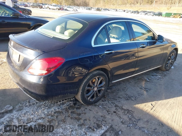 2017 Mercedes-Benz C 300 with VIN WDDWF4KB5HR216065, listed as a IAAI auction lot 41468438 with 65,600 mi miles and . Bid and sale history available at DreamBid. Image 4.